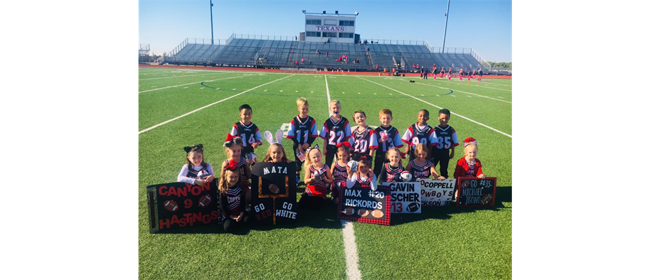 2nd Grade Fall Flag and Coppell Cheer